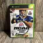 NCAA Football 2005 / Top Spin Combo (Microsoft Xbox) Complete W/ Manual Tested