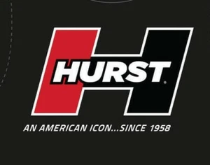 HURST Logo (102) Herren T-Shirts, schwarz 100 % Baumwolle. NHRA Drag Racing Street Rod - Bild 1 von 2