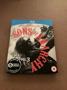 Sons Of Anarchy Season 3 Blu Ray , New, Sealed - Picture 1 of 2