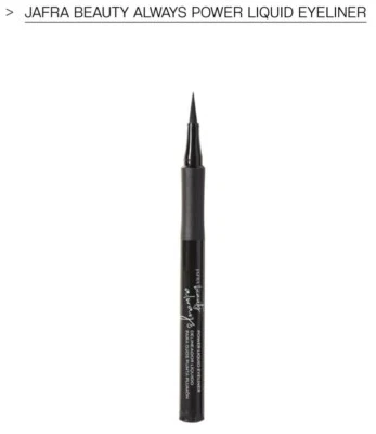 Delineador de ojos líquido en polvo Jafra Beauty negro medianoche Foto 1 de 4