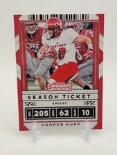 🏈COOPER KUPP 2020 Contenders Eastern Washington LA Rams NFL Football Card🏈