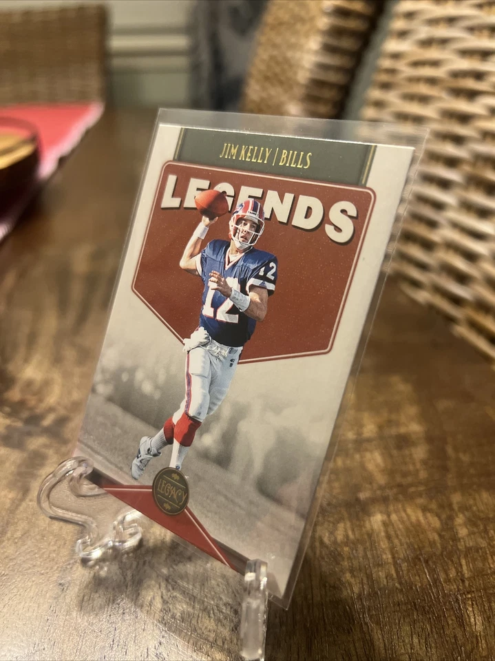 2022 Panini Legacy Legends Jim Kelly Buffalo Bills #111 - Image 1 of 2