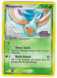 Pokemon Karte - Masquerain 47/110 Holo EX Holon Phantoms Reverse Holo LP - Bild 1 von 2
