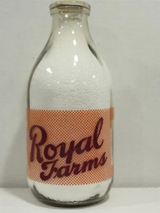 TRPHG Milchflasche Royal Farms Dairy Farm 2-COLOR The Better Milk LAGE??? - Bild 1 von 3