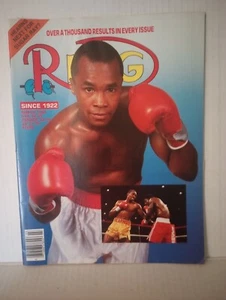 The Ring Boxing Magazine March 1989 Sugar Ray Leonard Vintage Sports Classic  - Picture 1 of 1