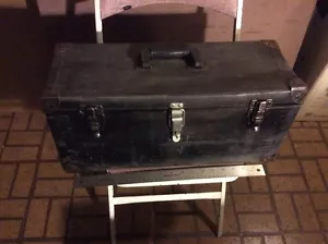 VINTAGE TOOLBOX (RAWHIDE) - Picture 1 of 7