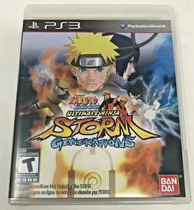 Naruto Shippuden Ultimate Ninja Storm Generations (Playstation 3, 2012) Complete - Picture 1 of 3