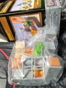 🔥 Minecraft Cave Biome Collection #3 Doom Drawbridge With Creeper SUPER RARE - Picture 1 of 5