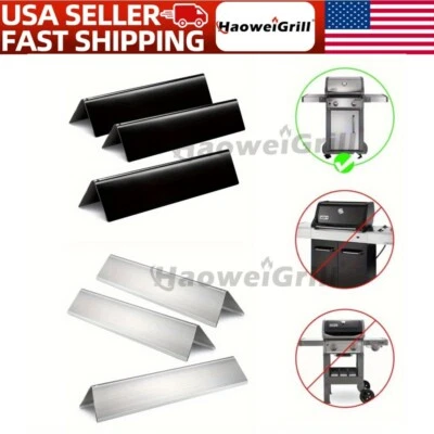 7635 Replacement Grill Parts Flavor Bars for Weber Spirit E210, S210, E220, S220 - Imagem 1 de 4