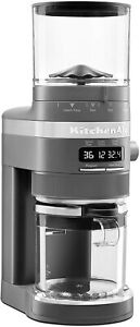 KitchenAid KCG8433DG Burr Coffee Grinder - Matte Charcoal Grey
