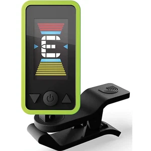 D'Addario CT-17 Eclipse Clip On Chromatic Guitar Tuner - Green - Picture 1 of 4