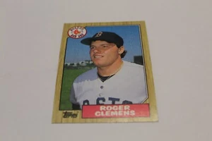 1987 Topps - Tiffany #340 Roger Clemens C859 - Picture 1 of 2