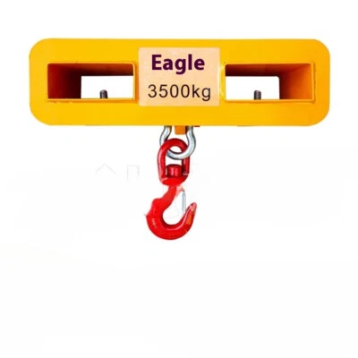 Crane for Forklift Oil Drum Crane Hook Cargo Fork Hook Forklift Lifting Hook - Image 1 of 4