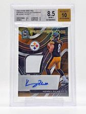 Kenny Pickett 2022 Spectra Aspiring RPA #'d /99 Auto RC BGS 8.5 Auto 10 Rookie