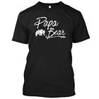 New Nwt Buy  Now !!!! Papa Bear Shirt Custom T-Shirt Black Men-Women Size S-5Xl