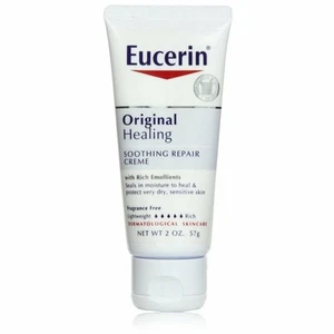 Eucerin Original Healing Creme Fragrance Free For Dry Sensitive Skin 2 Oz 2 Pack - Picture 1 of 3