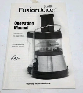 NEW, Fusion Juicer TRISTAR W/ Booster Black Model #MT-1020-1 - Picture 1 of 4