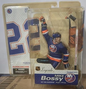 MCFARLANE NHL LEGENDS SERIES 2 MIKE BOSSY NY ISLANDERS CHASE FIGURE VARIANT RARE - Picture 1 of 6