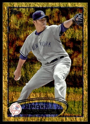 2012 Topps Gold Sparkle Hiroki Kuroda #572 New York Yankees - Image 1 of 2