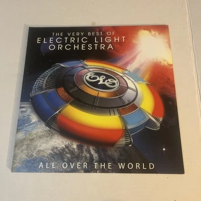 ELECTRIC LIGHT ORCHESTRA BEST OF ELO ALL OVER THE WORLD VINYL RED WHITE LP - Image 1 of 4