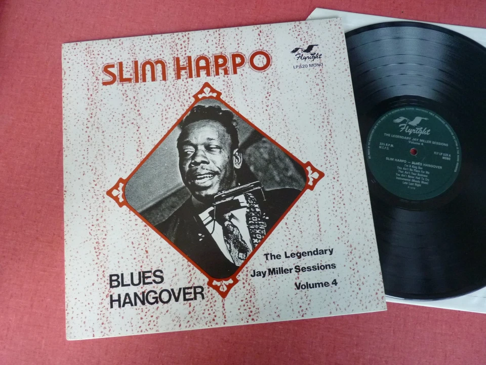 SLIM HARPO - Blues Hangover - FLYRIGHT MONO - Rare LP Blues vinyle 33 - Photo 1/4