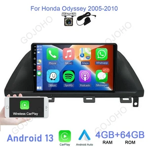 For Honda Odyssey 2005-2010 Apple Carplay Car Stereo Radio Android 13.0 GPS Navi - Picture 1 of 21