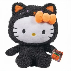 Hello Kitty Black Cat Costume 10" Plush Doll - Picture 1 of 2