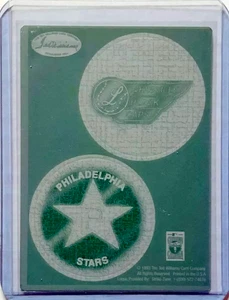1993 NEGRO LEAGUE PRINTING PLATE LOUISVILLE BLACK CAPS PHILADELPHIA STARS 1 OF 1 - Picture 1 of 2