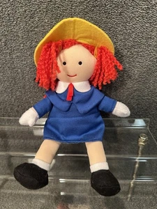 Madeline Plush Doll Blue Dress Rag Doll Toy Stuffed 9” - Picture 1 of 4