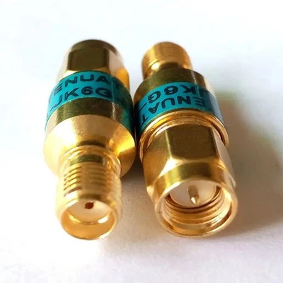 High frequency 2W Attenuator with 10dB Attenuation for RF Coaxial Systems - Image 1 of 4
