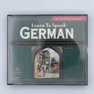 Learn To Speak German Version 7.0 3-Disc CD-ROM Set The Learning Company - Picture 1 of 13