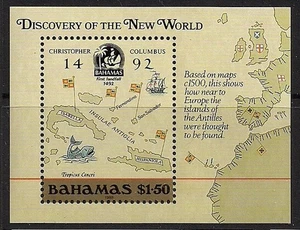 Bahamas Stamp 644 - Discovery of America - Picture 1 of 1