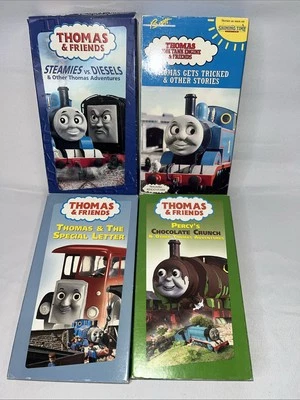 Thomas The Train & Friends VHS Lot Of 4: - Image 1 of 4