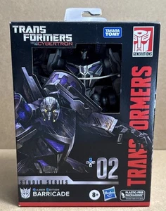 Transformers Generations War For Cybertron SS Gamer Edition +02 Barricade 8+ New - Picture 1 of 2