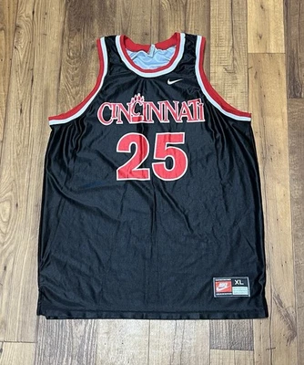 Rare Vintage 90s Team Nike “Cincinnati Bearcats #25” Basketball Jersey/ Sz: XL - Image 1 of 4