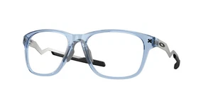 Oakley Cerebral OX8187-0455 EyeGlass Frames Transparent Blue 55-18 130 With Case - Picture 1 of 5