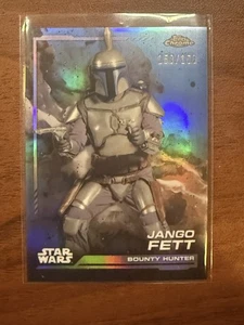 2024 Topps Chrome Star Wars Jango Fett #139 BLUE COLOR MATCH Refractor 150/150 - Bild 1 von 1