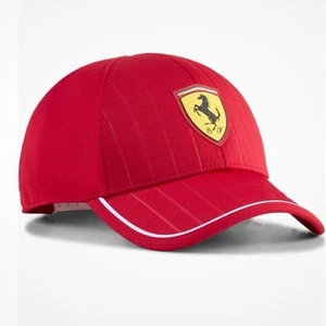 Scuderia Ferrari F1 Puma Ball Cap Red SF RP Team 2025 Adjustable Hat - Picture 1 of 15