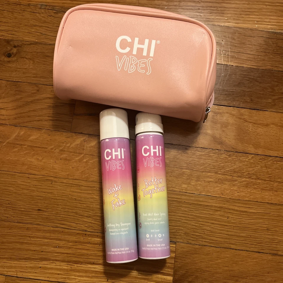 CHI Vibes Wake Fake Soothing Dry Shampoo 5.3oz/150g Ultra-absorbing Formula