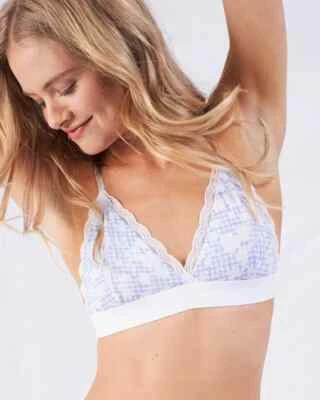 Bralet Stripe & Stare One Hecho de Árbol Púrpura Talla M Foto 1 de 2