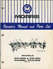 Morris Chisel Plows Cp-525 & Cp-531 Operators Manual And Parts List
