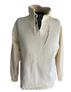 Vintage Grandpa’s Sweatshirt 100% Cotton Size Small Boho Hippie Milano Bear. - Picture 1 of 11