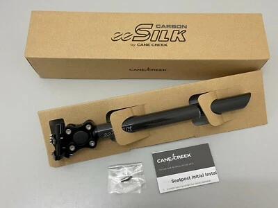 Tija de sillín con suspensión de viaje Cane Creek SP5C272 eeSilk carbono 27,2x350 mm 20 mm Foto 1 de 4