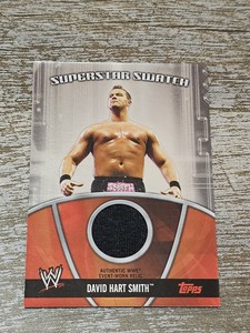 David Hart Smith 2010 Topps WWE Superstar Swatches Relic Card WWF/NXT/WCW/ECW
