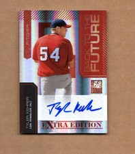 2010 Donruss Elite Extra Edition Back to the Future Signatures #14 Tyler Kehrer