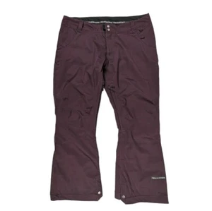 RIDE SNOWBOARDS Men's MADRONA Snow Pants Size XL Maroon Red Ski Snow Outdoor EUC - Picture 1 of 7