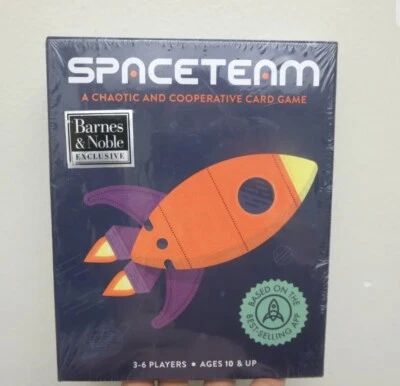 Raro Barnes & Noble Exclusivo SPACETEAM Juego de Cartas NUEVO SELLADO 3-6 Jugadores Foto 1 de 4