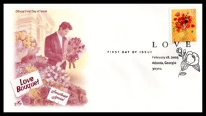 US FDC # 3898 37c Love, Flowers, ArtCraft 2005, 9J312 - Picture 1 of 1