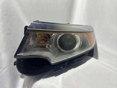 Faro halógeno del lado izquierdo del conductor Ford Edge 2011 2012 2013 2014 con bombilla OEM Foto 1 de 4