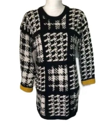 Suéter deportivo Adrienne Vittadini para mujer vintage talla grande patrón mezcla de algodón Foto 1 de 4